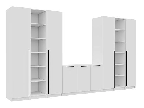 Стенка Лорена Пакс ТВ-стенка 19 Белый - фото 4