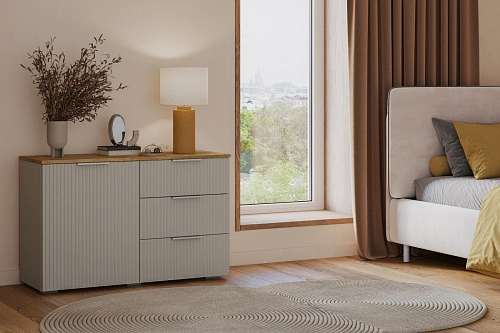 Комод Салерно 3 Кашемир - фото 1