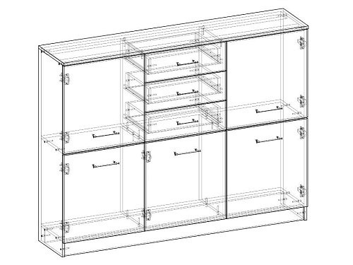 Комод Престиж-10 МДФ - фото 2