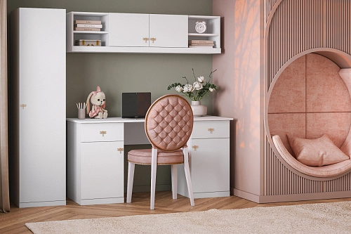 Стенка детская Стрекоза-11 Белый - фото 1