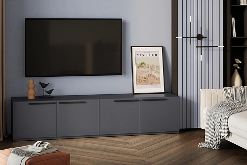 ТВ тумба Лорена Пакс-1 Графит - фото 1