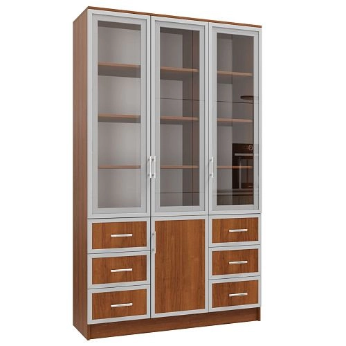 Книжный шкаф Альма-20 Орех Экко - фото 2