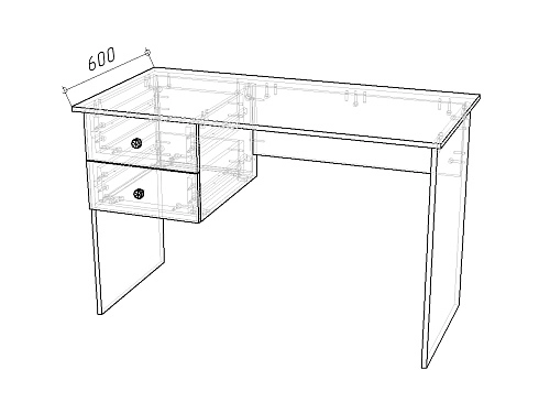 Стенка детская Стрекоза-6 Графит - фото 7