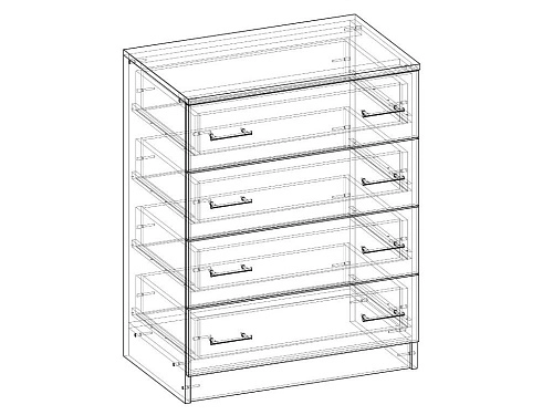 Комод Престиж-11 МДФ - фото 2