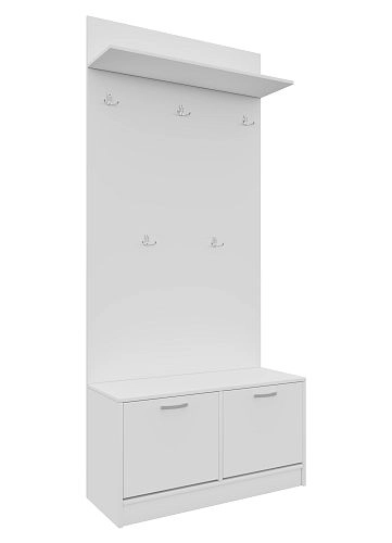 Прихожая Ольга-1 Белый - фото 4