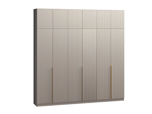 Шкаф распашной Монро-6 с антресолью Кашемир - фото 3