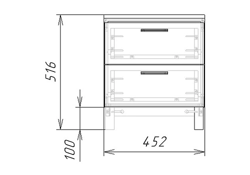 Тумба прикроватная Техас-1 МДФ - фото 4