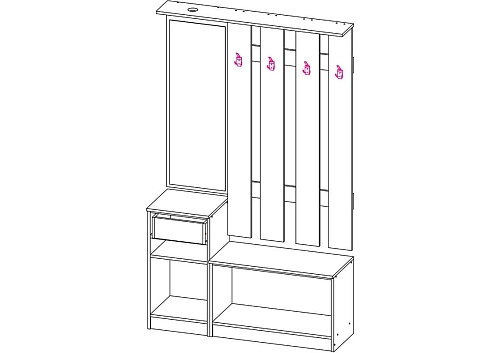 Прихожая Машенька-18 - фото 2
