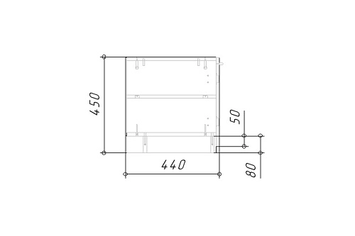 ТВ тумба Лорена Пакс-4 Графит - фото 6