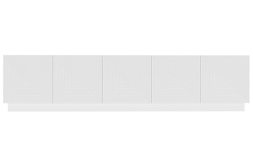 ТВ тумба Алиса 2 Белый - фото 3