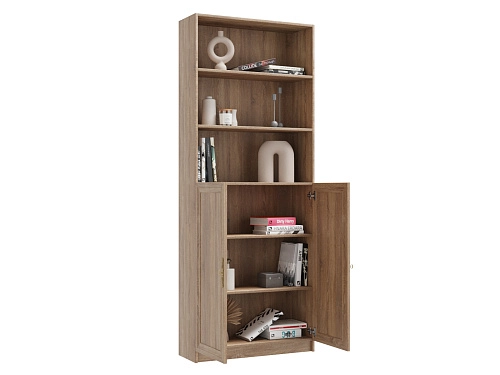 Книжный шкаф Карлос-026 Дуб Сонома - фото 4