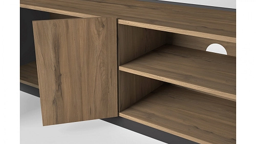 ТВ тумба Бифи Графит - фото 4