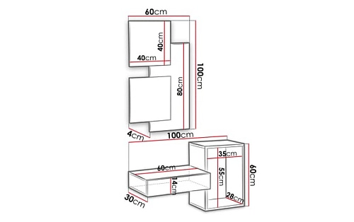 Прихожая Астория-1 Белый - фото 3