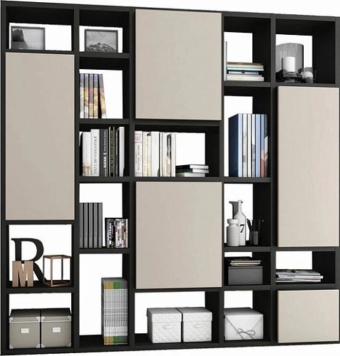 Стеллаж Куб-1 Кашемир МДФ - фото 1