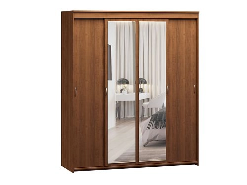 Шкаф-купе Миллениум-4 Орех Экко - фото 2