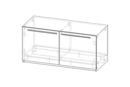 Обувница Лорена Пакс-2 Дуб Золотистый - фото 4