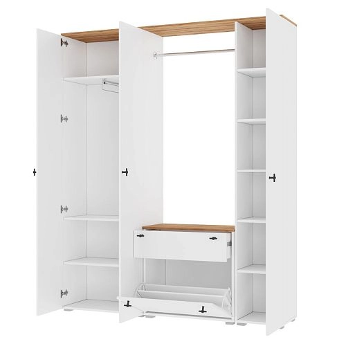 Прихожая Квели 6 Белый - фото 4