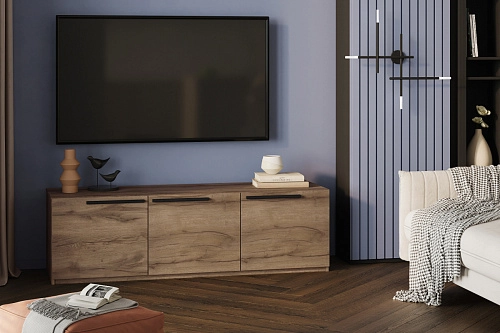 ТВ тумба Лорена Пакс-4 Дуб Табачный - фото 1