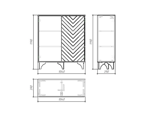 Шкаф распашной Ролекс - фото 5