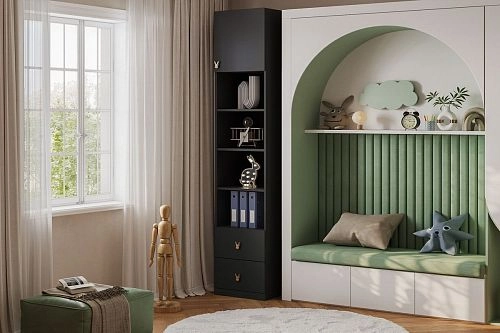 Пенал Банни-3 Черный Агат - фото 1