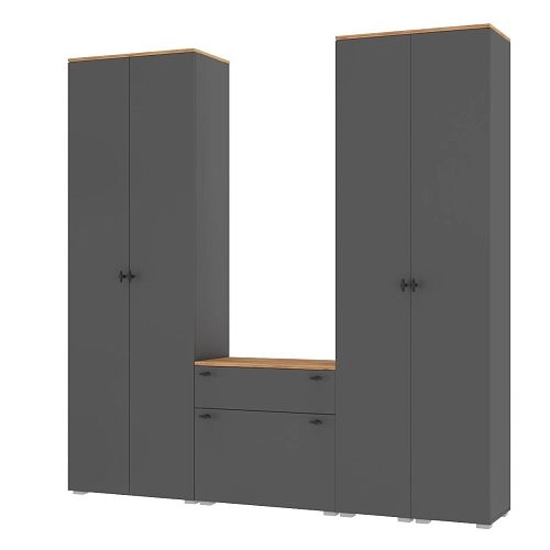 Прихожая Квели 10 Графит - фото 2