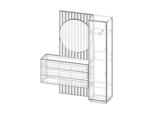 Прихожая Неаполь-8 Кашемир - фото 3