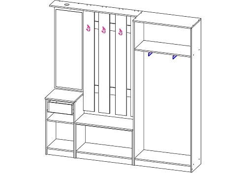 Прихожая Машенька-17 - фото 2