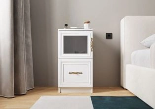 прикроватная  Карлос-011 Белый