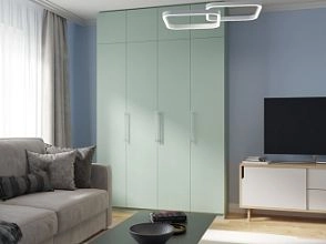 Калифорния-4 с антресолью Пастельный Зеленый