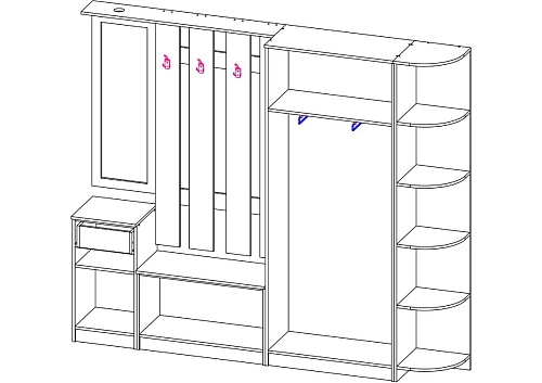 Прихожая Машенька-9 - фото 2