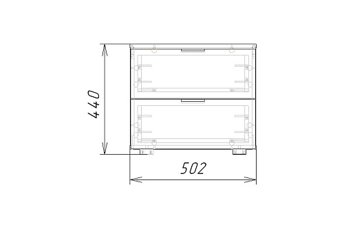 Тумба прикроватная Салерно NEW 2 Кашемир - фото 5