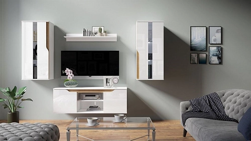 Стенка Даллас 2 Белый - фото 2