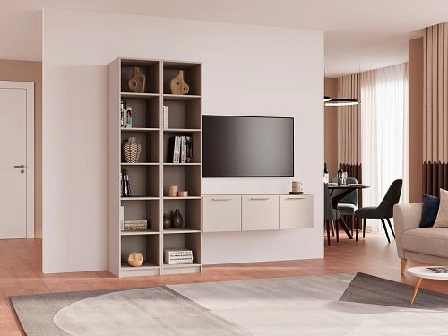 Стенка Лорена Пакс ТВ-стенка 20 Кашемир - фото 1