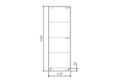 Комод Вега-120 МДФ - фото 4