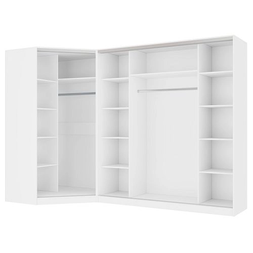 Шкаф угловой Ромео-4 Белый - фото 2