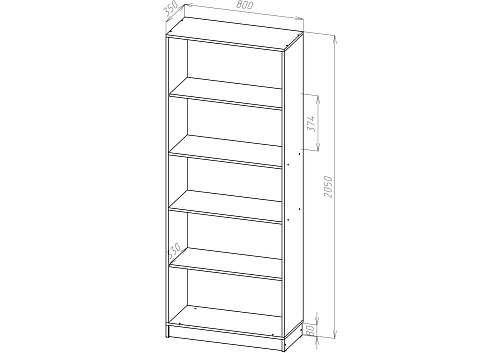 Стеллаж Сокол-29 - фото 2