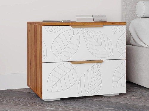 Тумба прикроватная Асти-2 Белый - фото 1