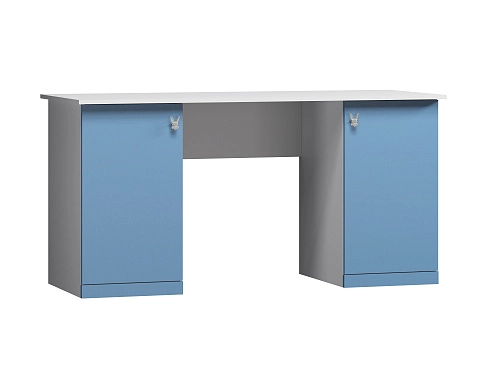 Письменный стол Банни-4 Пастельно-Синий - фото 2