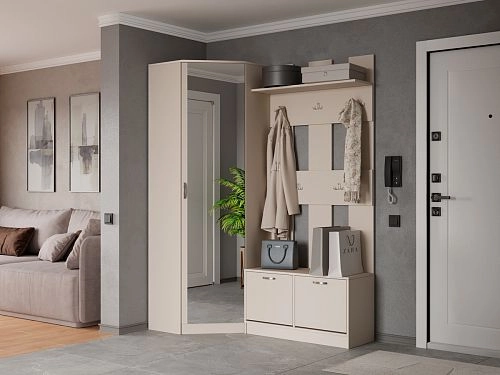 Прихожая Ольга-10 Кашемир - фото 1