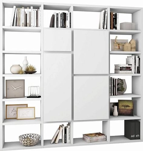 Стеллаж Куб-3 Белый МДФ - фото 1