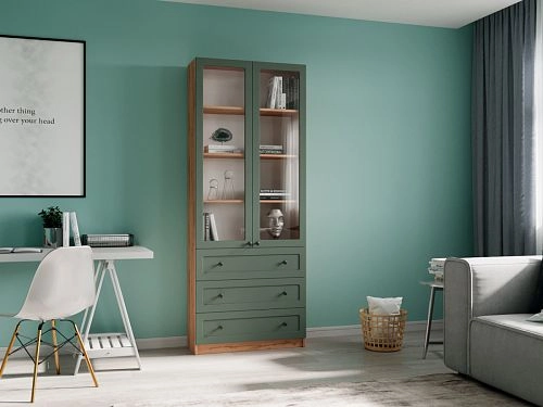 Стеллаж Билли Стольмин 39 Шарли Green - фото 1