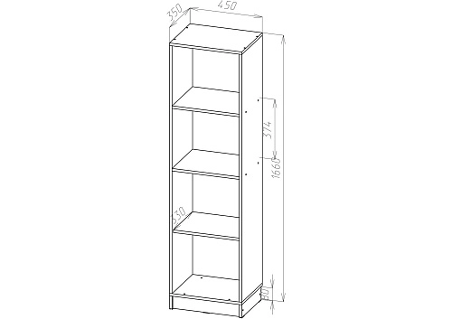 Стеллаж Сокол-16 - фото 2