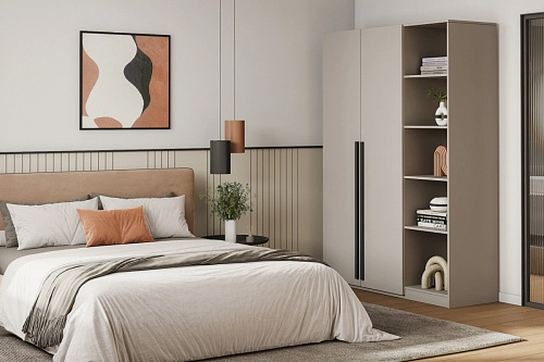 Шкаф распашной Лорена Пакс-2.1 Кашемир - фото 1