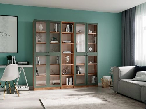 Шкаф для книг Билли Стольмин 30 Шарли Green - фото 1