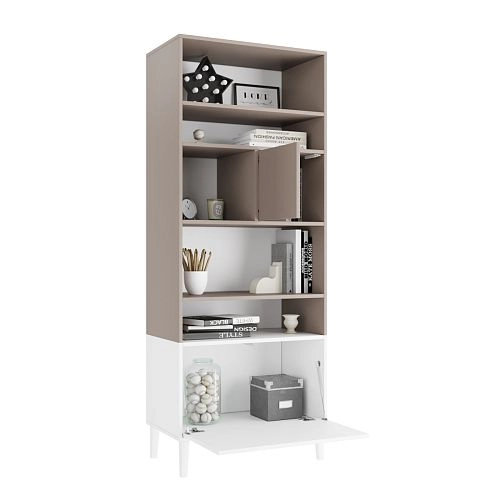 Стеллаж Скарлет-3 Белый - фото 2