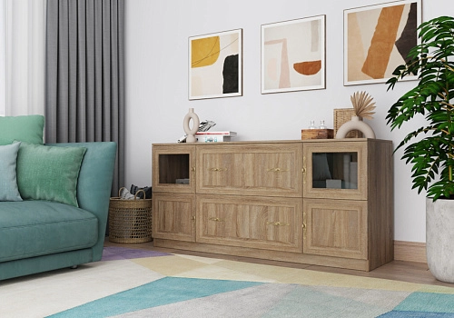 Комод Карлос-037 Дуб Сонома - фото 1