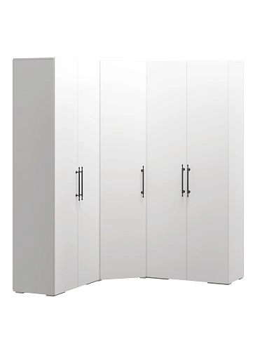 Шкаф угловой Мори-Хелена-15 Белый - фото 2