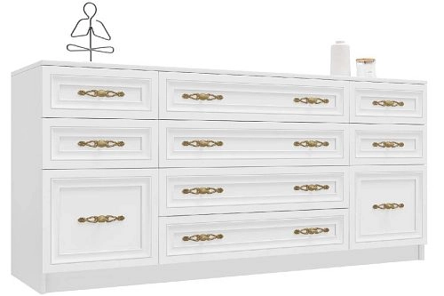 Комод Карлос-060 Белый - фото 1