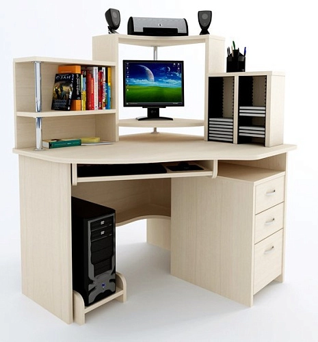 Компьютерный стол Компасс С 215 СD - фото 1