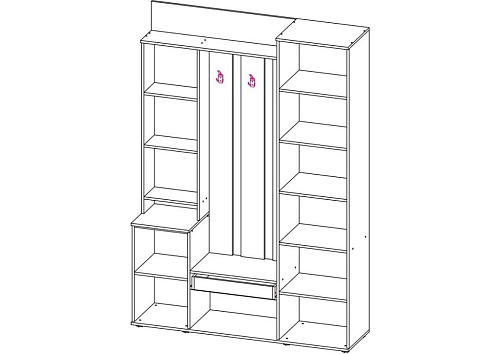 Прихожая Любава-7 - фото 2